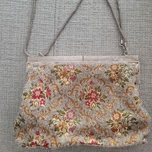 Vintage microbeaded bag